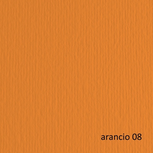 [D46493] BLISTER 20FG CARTONCINO 50X70 220GR ARANCIO 108 FABRIANO ELLE ERRE