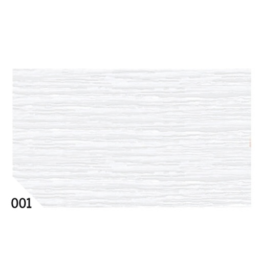 [D46548] 10RT CARTA CRESPA BIANCO 001 (50X250CM) 48gr/m² Rex Sadoch