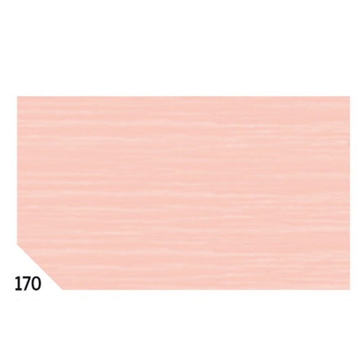 [D46554] 10RT CARTA CRESPA ROSA 170 (50X250CM) 48gr/m² Rex Sadoch