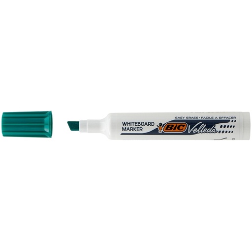 [D47363] Pennarello VELLEDA 1791 punta scalpello whiteboard verde BIC(R)