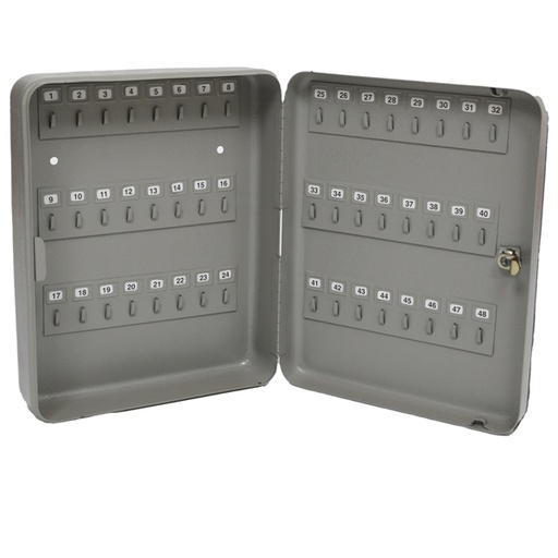 [D47854] CASSETTA PORTACHIAVI DA MURO 30X24X7CM 48POSTI