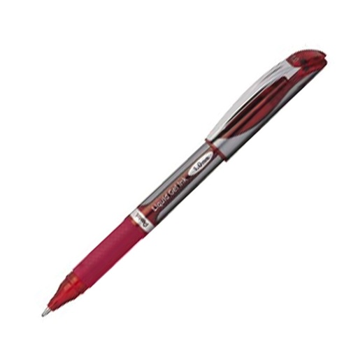[D48174] ROLLER ENERGEL XM BL60 ROSSO 1.0MM PENTEL