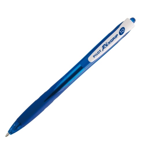 [D48448] PENNA SFERA SCATTO REXGRIP BEGREEN 1.0MM BLU PILOT