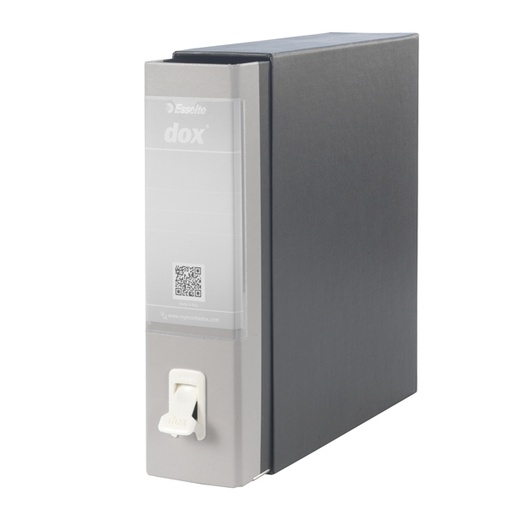 [D48855] Registratore New Dox 1 grigio dorso 8cm f.to commerciale Esselte