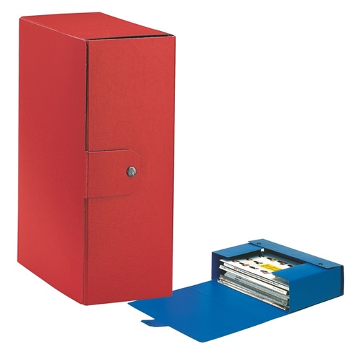 [D49434] Scatola progetto C32 25x35cm dorso 12 rosso ESSELTE