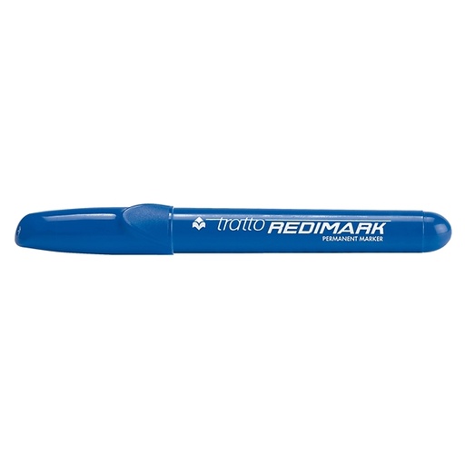 [D49944] MARCATORE TRATTO REDIMARK BLU P.TONDA