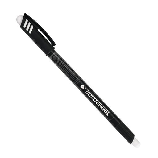 [D50065] Penna sfera cancellabile CANCELLIK 1,0mm nero TRATTO