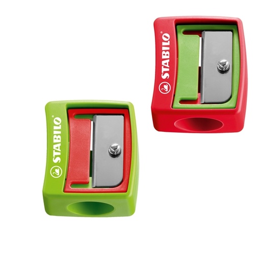 [D51139] Temperamatite WOODY STABILO 1 foro per pastelli con mina XXL 10mm