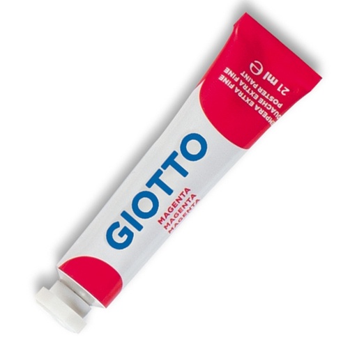 [D51227] TEMPERA GIOTTO TUBO 7 (21ML) MAGENTA 10