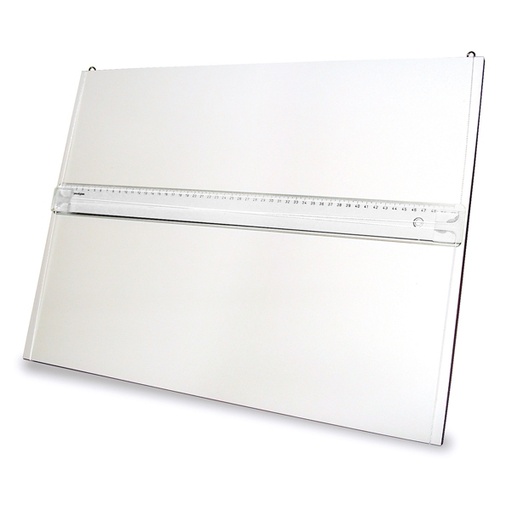 [D51497] TAVOLA PARALLELOGRAFO 50X73CM C/LEGGIO + RIGA 070M ARDA