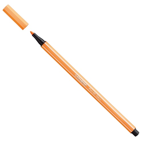 [D51862] PENNARELLO STABILO PEN 68/054 ARANCIO FLUO