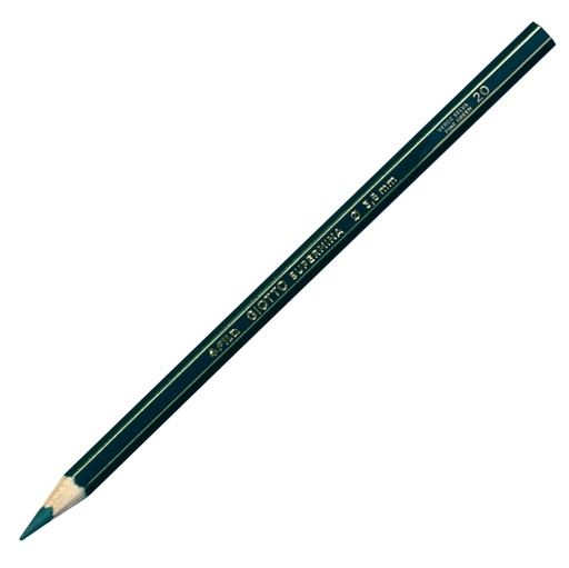 [D53300] Pastello Giotto Supermina monocolore verde salvia 20