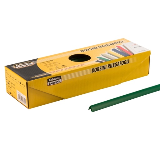 [D53392] SCATOLA 50 DORSETTI 3MM VERDE TONDO