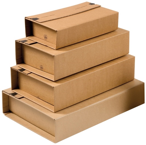[D53715] SCATOLA POSTALE UNIPAC A4 302X215X80MM FUSTELLATA