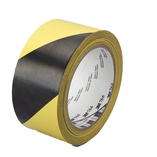 [D53736] NASTRO ADESIVO 50MMX33MT GIALLO/NERO Scotch(R) 766