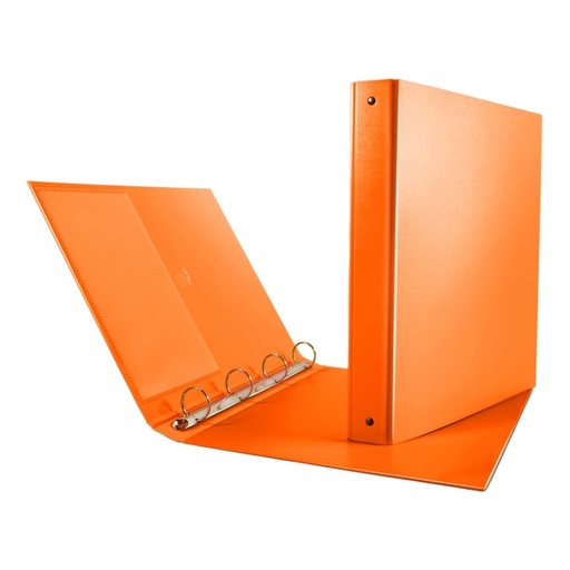 [D53793] Raccoglitore Nettuno 30 A4 4R arancio Sei Rota
