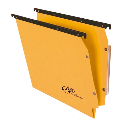 [D54897] CARTELLA SOSPESA ARMADIO 33/V GIALLO JOKER BERTESI