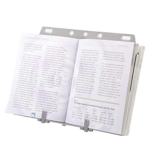 [D61053] LEGGIO BOOK-LIFT A4 E A3 21140 SILVER FELLOWES
