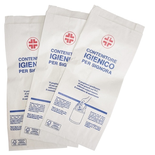 [D61095] 200 SACCHETTI IGIENICI H28xL12cm MAR PLAST