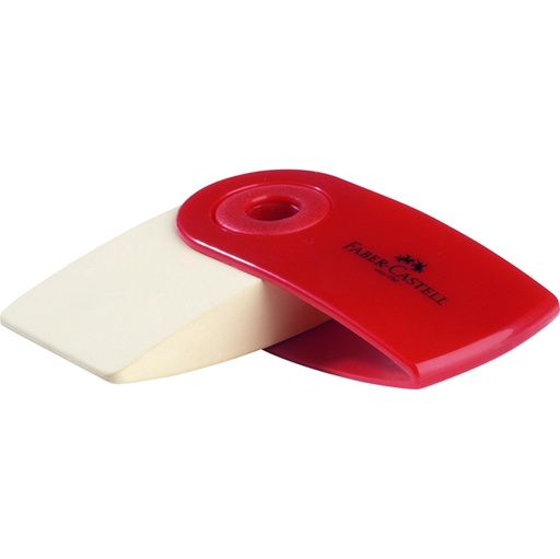 [D61278] GOMMA MINI SLEEVE CON CUSTODIA FABER CASTELL