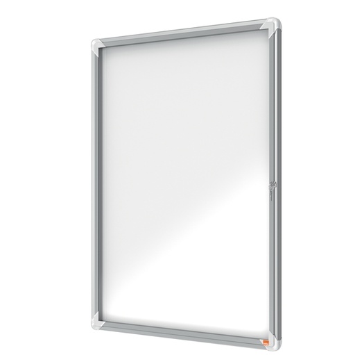 [D61696] BACHECA PER ESTERNI BIANCA MAGNETICA 9XA4 VERTICALE NOBO