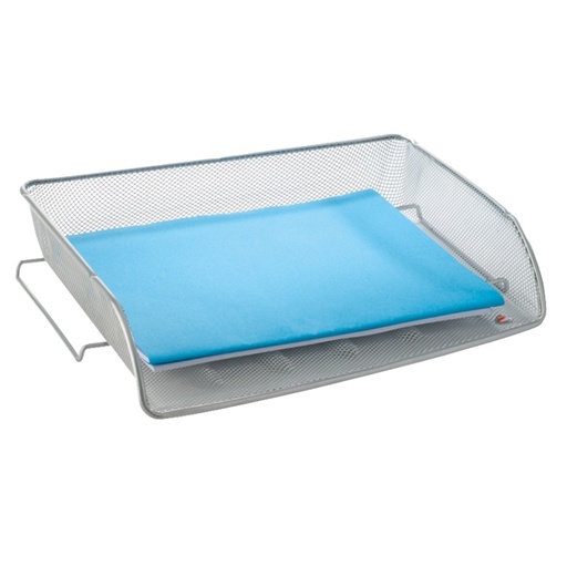 [D61916] PORTACORRISPONDENZA MESH IT ARGENTO IN RETE METALLICA ALBA