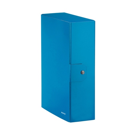 [D62128] Scatola progetto WOW dorso 10cm blu metal LEITZ