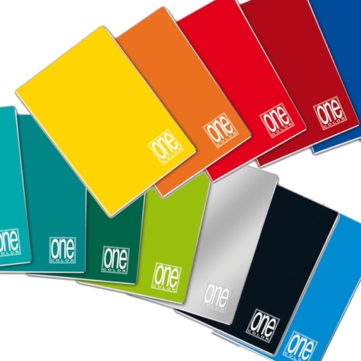 [D63131] MAXIQUADERNO 210x297mm A4 20fg+1 80gr commerciale ONE COLOR BLASETTI