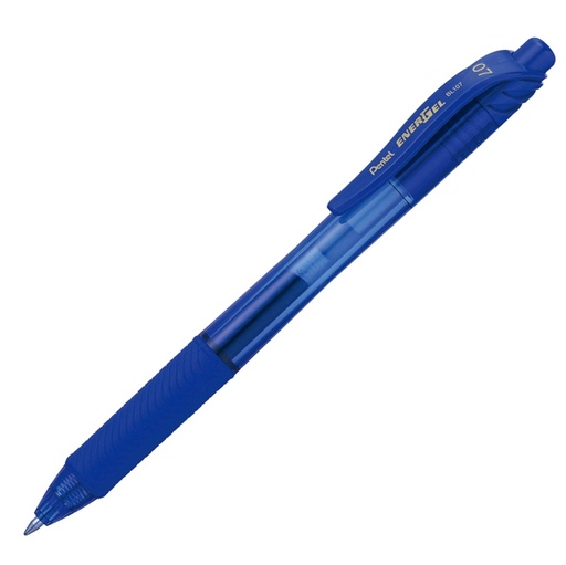 [D64833] ROLLER A SCATTO ENERGEL X BL107 BLU 0.7MM PENTEL
