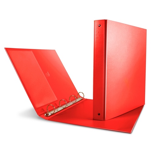 [D68031] Raccoglitore Nettuno 40 A4 4D rosso Sei Rota
