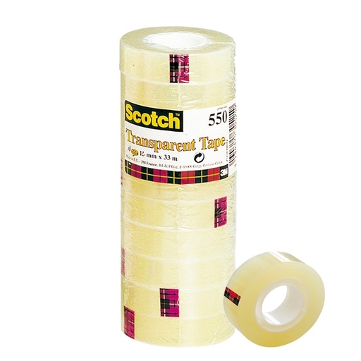 [D68544] TORRE 8 RT NASTRO ADESIVO Scotch(R) 550 19MMX33M IN PPL