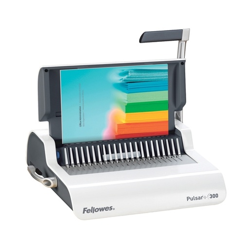 [D68573] RILEGATRICE MANUALE PULSAR+300 A DORSO PLASTICO FELLOWES