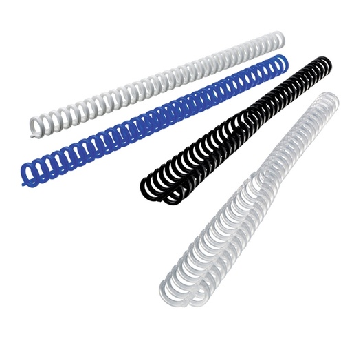 [D69363] SCATOLA 50 DORSI SPIRALE CLICKBIND 12MM EFFETTO GHIACCIO