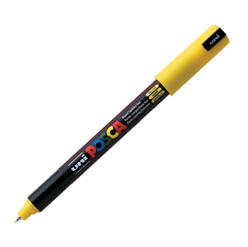[D69911] Marcatore UNI POSCA Pen PC1M p.extra fine 0,7mm giallo UNI MITSUBISHI