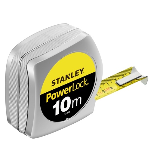 [D70725] FLESSOMETRO POWERLOCK 10Mt STANLEY