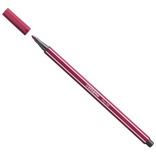 [D70765] PENNARELLO STABILO PEN 68/19 PORPORA