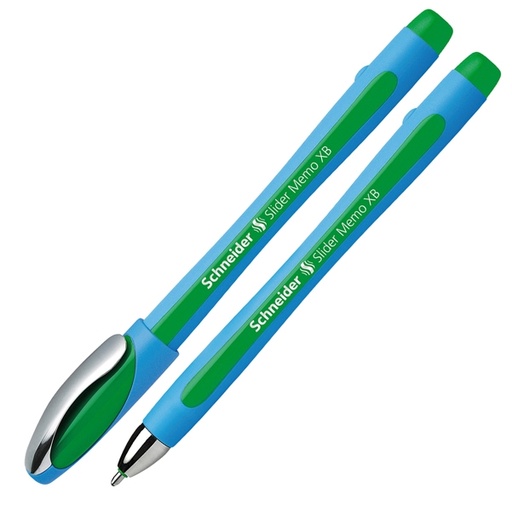 [D70817] Penna a sfera SLIDER MEMO XB verde SCHNEIDER