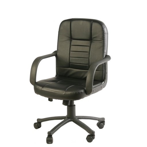 [D71255] POLTRONA DIREZIONALE Detroit HC4418M NERO