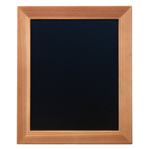 [D71645] LAVAGNA NERA TEAK 20x24cm WOODY Securit