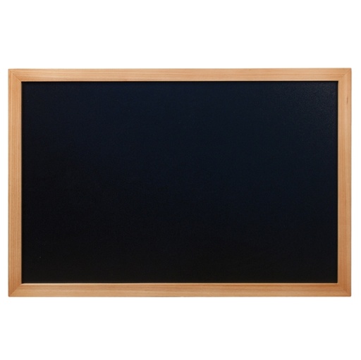 [D71648] LAVAGNA NERA TEAK 40x60cm WOODY Securit